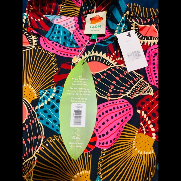 Farm Rio shell mix blouse - Picture 5 of 10